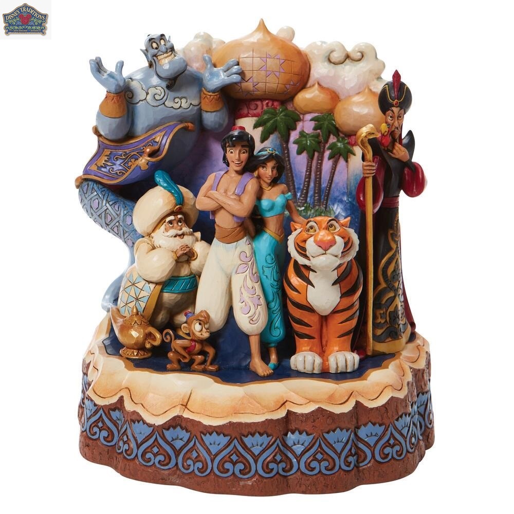 Disney Traditions Carved by Heart Aladdin Jim Shore Statue